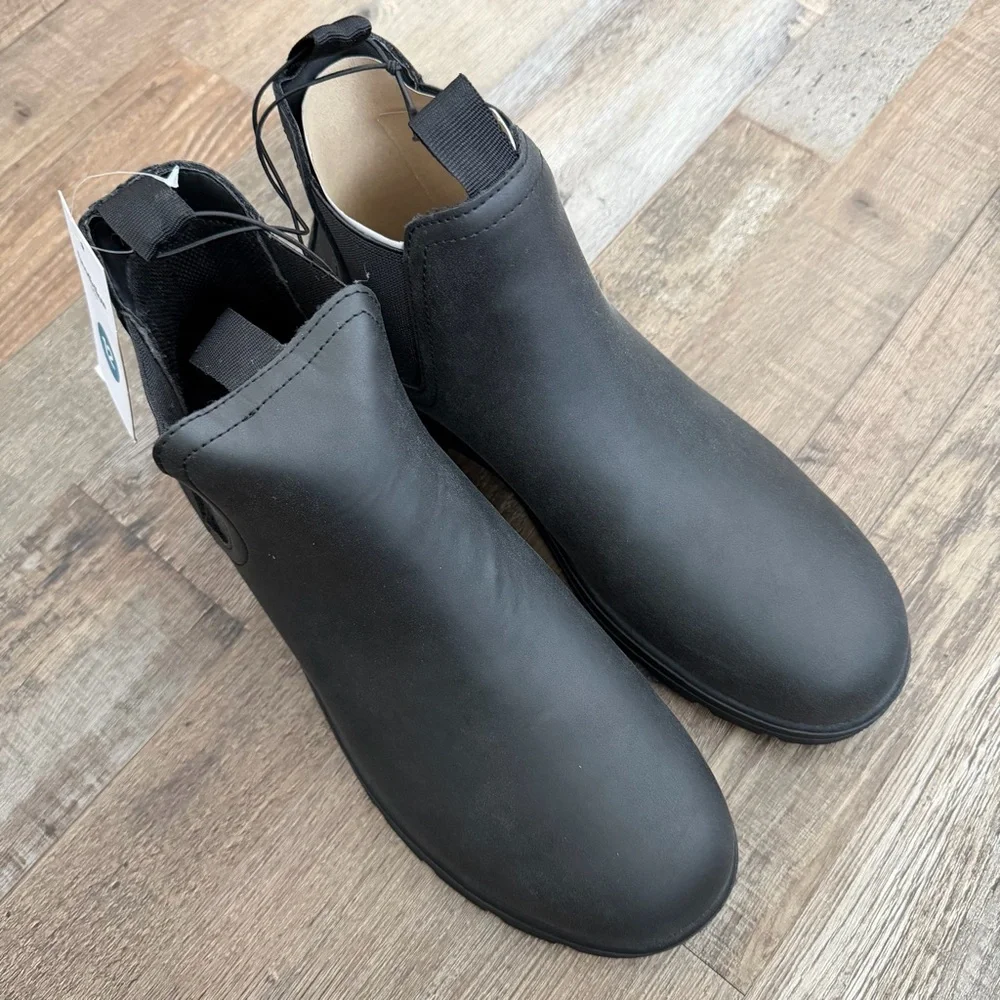 Men's Huxley Chelsea Boots - Goodfellow & Co™ Black 12 - Picture 4 of 8